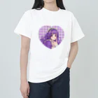 異界塔の特大愛少女　紫 Heavyweight T-Shirt