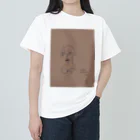 sorbericaの一筆書きビキニの女性 ヘビーウェイトTシャツ