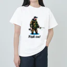 【公式】Fish on！の釣り人デザイン① ヘビーウェイトTシャツ