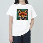 カエル2号のキツネ君 Heavyweight T-Shirt