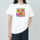 虹色PLUSのいぬLOVE ヘビーウェイトTシャツ