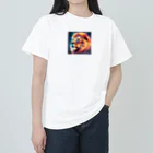 スプラッシュルークのかっこいいライオンのイラストグッズ Heavyweight T-Shirt