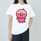 いんこ屋堂のモモイロインコ Heavyweight T-Shirt