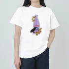 ChetaのFlower body ヘビーウェイトTシャツ