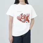 とーる 🇯🇵akabeco/animals/graffitiのakabecoドアップ ヘビーウェイトTシャツ