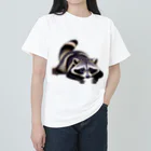 AI イラスト工房の平伏あらいぐま Heavyweight T-Shirt