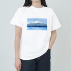 FredOBのピクセル富士 Heavyweight T-Shirt