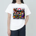 niko&PANDA shopの2024年　ハッピーニューイヤー Heavyweight T-Shirt