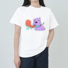 ななもちゃんのぱーぷるくん ヘビーウェイトTシャツ