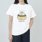 BISCUITの肉まんのにっく（ととのったー） ヘビーウェイトTシャツ