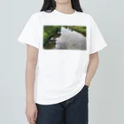 日常をのぞき見してみるの川面 夏の風景 Heavyweight T-Shirt