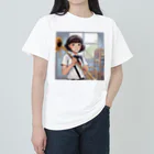 ほっこり絵音舎の部活動中！さらちゃん！！ ヘビーウェイトTシャツ