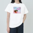 ハエトリグモの世界のハエトリグモ　 Heavyweight T-Shirt