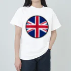 おもしろいTシャツ屋さんのイギリス England United Kingdom Great Britain ヘビーウェイトTシャツ