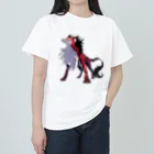 SCL_UMA_Crew_ProjectのデジタルUMA：ジェヴォーダンの獣 Beast of gevaudan Heavyweight T-Shirt