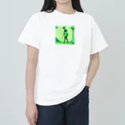 田舎老人只爺のゴルフしている美人 Heavyweight T-Shirt