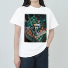 世界美術商店の縞模様のテーブルクロスのある静物画 / Still Life with Checked Tablecloth Heavyweight T-Shirt