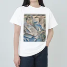 世界美術商店のピカソの肖像画 / Portrait of Pablo Picasso ヘビーウェイトTシャツ
