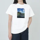 YASUE ABE JPのSend your location ヘビーウェイトTシャツ