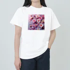 終わらない夢🌈の桜🌸 ヘビーウェイトTシャツ