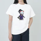 ninjayaの狐白（クリプト忍者） ヘビーウェイトTシャツ