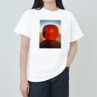 ARTPARTNERの朝焼けのりんご　 Heavyweight T-Shirt