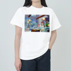 きなこもちの小屋２号店の海の中の家の鍋パーティー Heavyweight T-Shirt