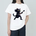 ロック堂のキャットスター ヘビーウェイトTシャツ