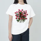 24_Redpink  visual calendarのRedpink 29Roses Heavyweight T-Shirt