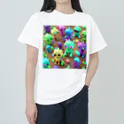 かんむりわっしーの集まれKAWAii宇宙人 Heavyweight T-Shirt