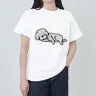 カール亭の寝てたのに寝てないという犬 Heavyweight T-Shirt