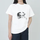 CAT-workshopのかわいい寝子　LOVE CAT ヘビーウェイトTシャツ