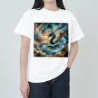 the blue seasonの昇華する霊龍 ヘビーウェイトTシャツ