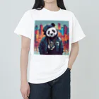 クレイジーパンダのcrazy_panda3 Heavyweight T-Shirt