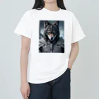 ZZRR12の月夜の守り手 - 狼の守護神 Heavyweight T-Shirt