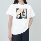 凡人-bonjin-のダークファンタジーラプンツェル Heavyweight T-Shirt