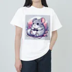 もふっとチンチラ🐭のゲーマーチンチラ Heavyweight T-Shirt