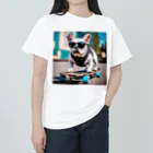 SUNSET TAKEOFFのライディングブルドッグ Heavyweight T-Shirt