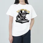 HIPHOPぬこ様のDJ.NUKO(DJ.ぬこ) ヘビーウェイトTシャツ