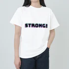 kms-1121のstrong man Heavyweight T-Shirt