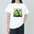 5168のカエルｘウサギ Heavyweight T-Shirt