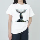 「動物ミリ屋」の森の賢者 ヘビーウェイトTシャツ