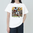 こたつの駆け抜けるアメフト選手 Heavyweight T-Shirt