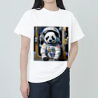 SHIZUKUの宇宙パンダ ヘビーウェイトTシャツ