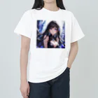 astatosのクリスタルと女性 Heavyweight T-Shirt