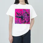 moon_takuanの観世音菩薩と龍2「Kanzeon Bodhisattva and dragon2」 ヘビーウェイトTシャツ