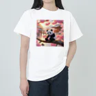 pandaloveの桜とぱんだ３ Heavyweight T-Shirt