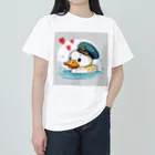 ザ☆めんまのお店のゆっくり進行☆あひる隊長！ ヘビーウェイトTシャツ