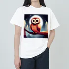 yatyohyakkeiのふくろう ヘビーウェイトTシャツ