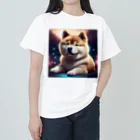 mofu-fuwa のもふもふ わんこ ヘビーウェイトTシャツ